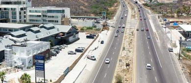 Instala Gobierno Municipal señalamientos de limites velocidad sobre carretera Transpeninsular