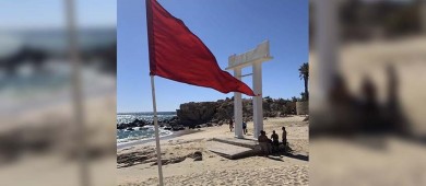 Exhortan a la población a respetar los señalamientos de banderas en playas del municipio de Los Cabos