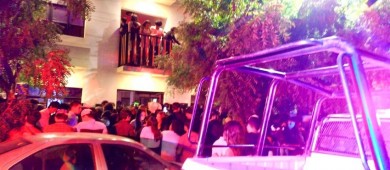 Cumpleaños se salió de control