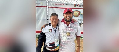BCS se viste de oro en paratletismo con marco Antonio Sánchez Y María Caballero