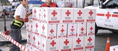 Cruz Roja pide no detener apoyos para Acapulco, Guerrero