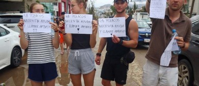 Suman 305 extranjeros rescatados en Acapulco tras paso de Otis: SRE