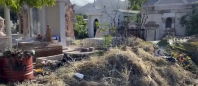 A marchas forzadas intenta el Ayto La Paz limpiar los panteones para el “Día de muertos”