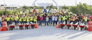 Arrancó el Programa de Empleo Temporal para la reconstrucción de La Paz