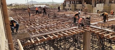 A poco más del 40% de avance en la construcción de la nueva Clínica ISSSTE en CSL