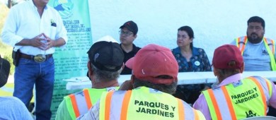 Concluye curso de Jardinería personal de parques y jardines de Servicios Públicos