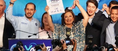 Xóchitl Gálvez se registra formalmente como precandidata ante PAN