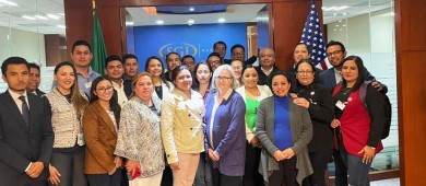 Por su competencia técnica perito de la PGJE es seleccionada para curso de evaluadores técnicos forenses