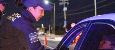 Durante operativo de alcoholimetría se infraccionaron a 19 conductores que rebasaban niveles de alcohol