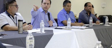 Llama el procurador a fortalecer y consolidar logros del 2023 a mandos de la PGJE