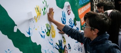 Niños mexicanos piden fin de la violencia para construir un mundo mejor