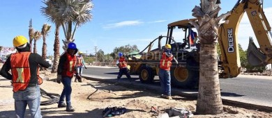 Suspenden trabajos de la obra del parque deportivo del “Piojillo”