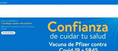 Walmart venderá vacuna Pfizer contra Covid-19 en México