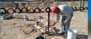 Rehabilita Servicios Públicos parque en San Juan de la Costa