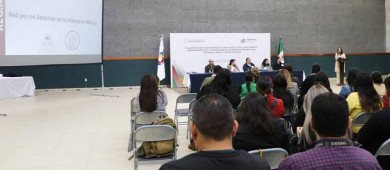 Imparten SIPINNA BCS y Children´s Foundation taller sobre derechos de infancias