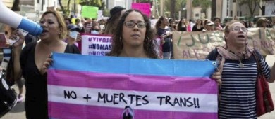 Colectivos protestan ante la ola de asesinatos a personas trans en México