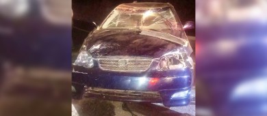 Perdió el control de su vehículo y volcó en carretera Los Planes