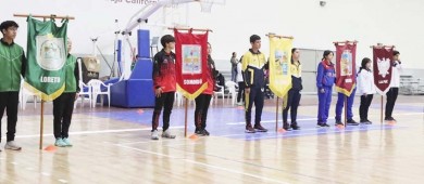 Inaugura gobernador Castro Cosío la etapa estatal de juegos nacionales CONADE