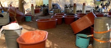 Localizan en Sonora el narcolaboratorio más grande en la historia de México