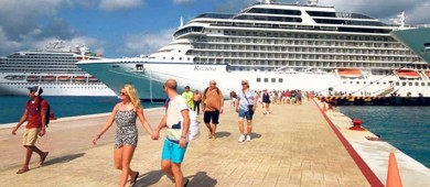 Estiman que llegarán más de 9.33 millones de turistas en crucero a México en 2024
