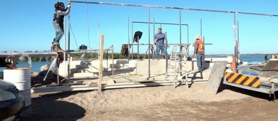 Listo el nuevo muelle turístico de Puerto Chale