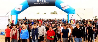 Un éxito la Caminata por la Amistad organizada por UABCS