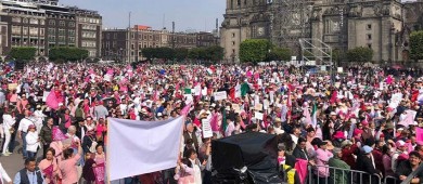 "Ahora se disfrazan de demócratas", dice López Obrador sobre 'Marcha por la democracia'