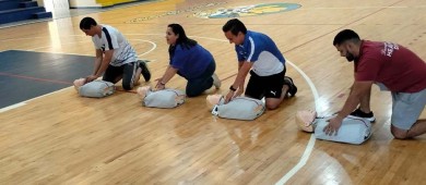 Capacita UABCS a sus instructores de deporte en primeros auxilios