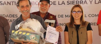 Continua SEPUIMM con la entrega de equipamiento para brigadas contra incendios forestales