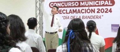 Premian a ganadores del Concurso Municipal de Declamación 2024