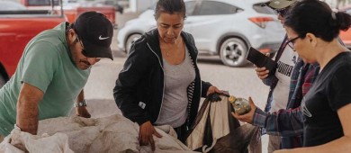 Recolectan más de 500 kilos de residuos en la jornada de acopio “Más Que Reciclar”