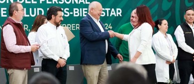 Otorga IMSS-Bienestar 461 bases a trabajadores del sistema de salud en BCS