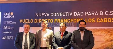 Conexiones aéreas de Europa a Los Cabos, aumentarán hasta 5% la ocupación hotelera del destino