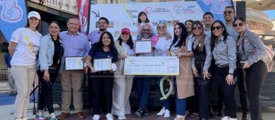 Jousin Palafox recauda 600 mil pesos, con caminata de Tijuana a Los Cabos