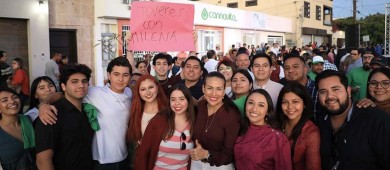 Presenta Milena Quiroga su registro como candidata a la alcaldía de La Paz