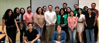 Responsable de la Comisión Estatal para Prevenir y Erradicar la Trata aborda temas cruciales en la UABCS en el marco del mes de la Mujer