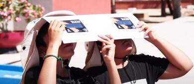 Presencia el espectacular eclipse de sol en la UABCS