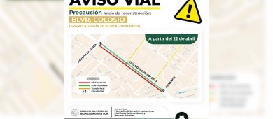Cerrarán diferentes vialidades de La Paz por obras de repavimentación