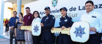 Entrega el Ayuntamiento de La Paz 14 nuevas patrullas para patrullaje de la zona rural