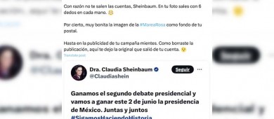 Xóchitl Gálvez acusa manipulación en propaganda de Sheinbaum