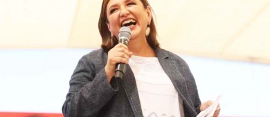 Xóchitl Gálvez “libra” sanción por uso del logotipo del INE