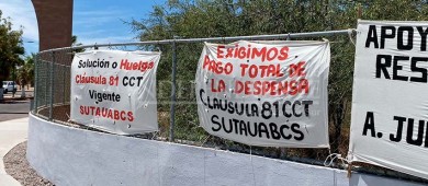 Falta de acuerdos llevan a huelga a los trabajadores de UABCS