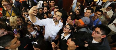 Álvarez Máynez pide a los jóvenes evitar el abstencionismo en elecciones