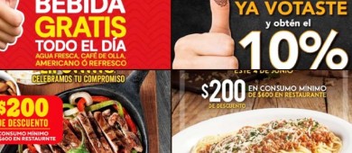 Para que los ciudadanos vayan a las urnas, empresarios promueven voto a cambio de descuentos y productos