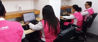 INE realiza primer simulacro nacional del PREP