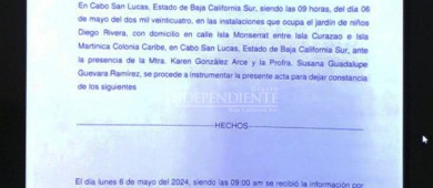 Exhibe diputada del PRD documento del acoso laboral contra educadoras de Los Cabos