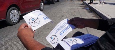 Exhorta la Dirección de Inclusión del Ayto de La Paz a respetar “cajones azules”