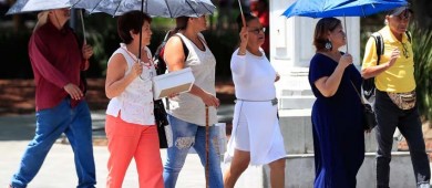 La tercera onda de calor en México dejará a 16 de 32 estados del país sobre los 45 grados