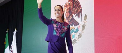 Claudia Sheinbaum se convierte en la primera presidenta de la república