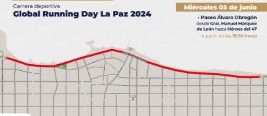 Este miércoles cerrarán parte del malecón de La Paz